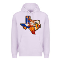 Lilac texas map fall Premium Hoodie - JahusDesignShop