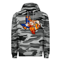Slate Camo texas map fall Premium Hoodie - JahusDesignShop