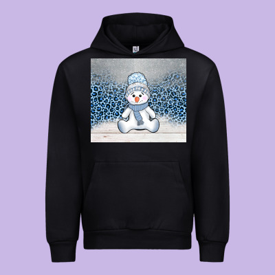 Winter Snowman Urban Hoodie Designed By Adodesignshop