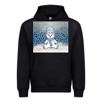 Black winter snowman Urban Hoodie - AdoDesignShop