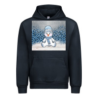 Navy winter snowman Urban Hoodie - AdoDesignShop