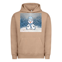 Pigment Burro winter snowman Urban Hoodie - AdoDesignShop