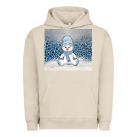 Pigment French Oak winter snowman Urban Hoodie - AdoDesignShop