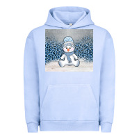Pigment Grape Ice winter snowman Urban Hoodie - AdoDesignShop