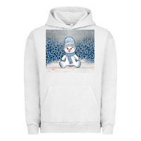 Pigment Lunar Rock winter snowman Urban Hoodie - AdoDesignShop