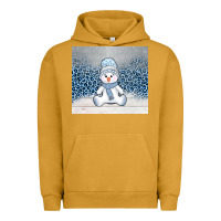 Pigment Peanut Butter winter snowman Urban Hoodie - AdoDesignShop
