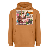 Meerkat yeehaw western Heavyweight Hoodie - Zillion Design Studio