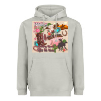 Moon Dust yeehaw western Heavyweight Hoodie - Zillion Design Studio