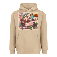 Mushroom yeehaw western Heavyweight Hoodie - Zillion Design Studio