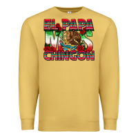 Antique Gold El Papa Mas Chingon Premium Sweatshirt - texasbilliewilder
