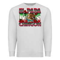 Dove Grey El Papa Mas Chingon Premium Sweatshirt - texasbilliewilder