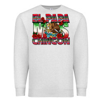 Oatmeal Heather El Papa Mas Chingon Premium Sweatshirt - texasbilliewilder