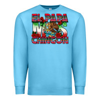 Ocean Blue El Papa Mas Chingon Premium Sweatshirt - texasbilliewilder