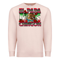 Pale Pink El Papa Mas Chingon Premium Sweatshirt - texasbilliewilder