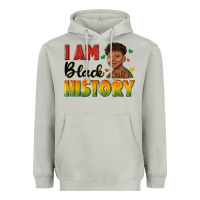 Moon Dust i am black history with afro black boy Heavyweight Hoodie - texasbilliewilder