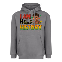 Storm i am black history with afro black boy Heavyweight Hoodie - texasbilliewilder