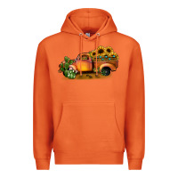 Carrot sunflower truck Premium Hoodie - JahusDesignShop