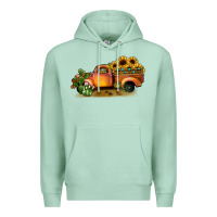 Seafoam sunflower truck Premium Hoodie - JahusDesignShop