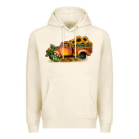 Tofu sunflower truck Premium Hoodie - JahusDesignShop