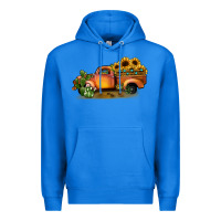 True Royal sunflower truck Premium Hoodie - JahusDesignShop