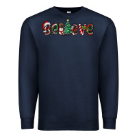 Navy christmas believe Premium Sweatshirt - RanaPortraitStore