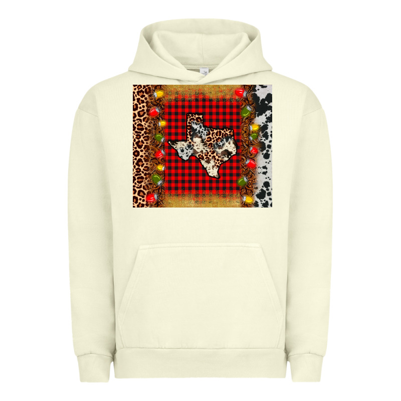 Texas Christmas Tumbler Urban Hoodie by AdoDesignShop | Teevron