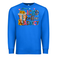 True Royal iced coffee addict Premium Sweatshirt - Zillion Design Studio