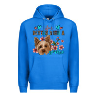 True Royal life is better with a yorkie Premium Hoodie - Jasminsmagicworld