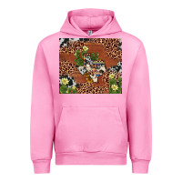 Fuchsia Pink texas cactus Urban Hoodie - AdoDesignShop