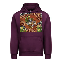 Mauve Wine texas cactus Urban Hoodie - AdoDesignShop