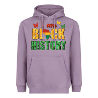 Lavender i am black history juneteenth Heavyweight Hoodie - texasbilliewilder