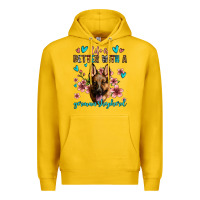 Lemon life is better with a german shepherd Premium Hoodie - Jasminsmagicworld