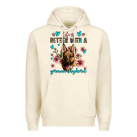 Sandshell life is better with a german shepherd Premium Hoodie - Jasminsmagicworld