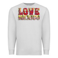 Dove Grey Love Mexico Premium Sweatshirt - texasbilliewilder