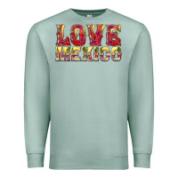 Seafoam Love Mexico Premium Sweatshirt - texasbilliewilder