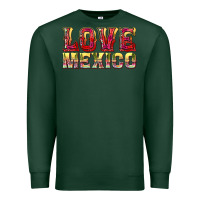 Sports Green Love Mexico Premium Sweatshirt - texasbilliewilder