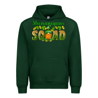Forest Green shenanigans squad gnomes shamrock gold leopard glitter Urban Hoodie - Artiststas