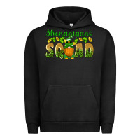 Pigment Black shenanigans squad gnomes shamrock gold leopard glitter Urban Hoodie - Artiststas