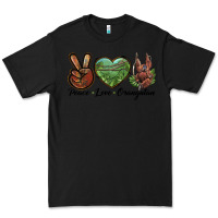 Black Peace Love Orangutan Premium Tee - LillyAllenDesigns
