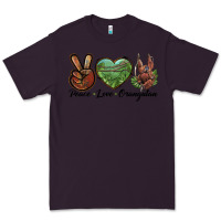 Plum Peace Love Orangutan Premium Tee - LillyAllenDesigns
