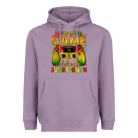 Lavender i paused my game celebrate juneteenth Heavyweight Hoodie - texasbilliewilder