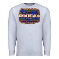 Heather Grey Cinco de Mayo Premium Sweatshirt - texasbilliewilder