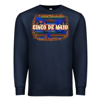 Navy Cinco de Mayo Premium Sweatshirt - texasbilliewilder
