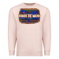 Pale Pink Cinco de Mayo Premium Sweatshirt - texasbilliewilder