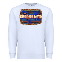 White Cinco de Mayo Premium Sweatshirt - texasbilliewilder