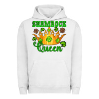 Pigment Lunar Rock shamrock queen crown leopard glitter Urban Hoodie - Artiststas
