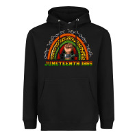 Black juneteenth 1865 rainbow Heavyweight Hoodie - texasbilliewilder