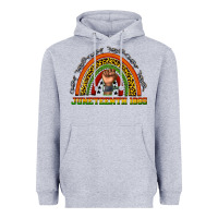 Heather Grey juneteenth 1865 rainbow Heavyweight Hoodie - texasbilliewilder