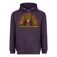 Plum juneteenth 1865 rainbow Heavyweight Hoodie - texasbilliewilder