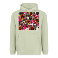 Matcha sunflower cowhide Heavyweight Hoodie - Zillion Design Studio